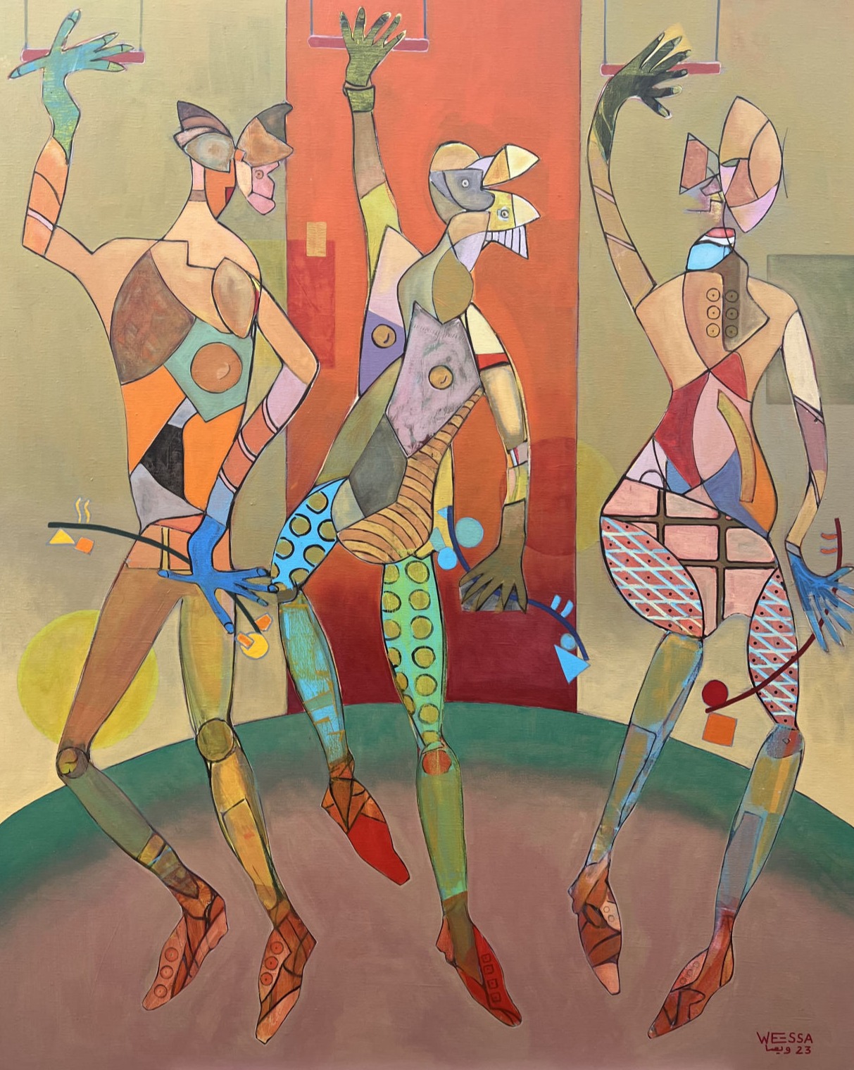 Saïd Weessa - Trois demoiselles