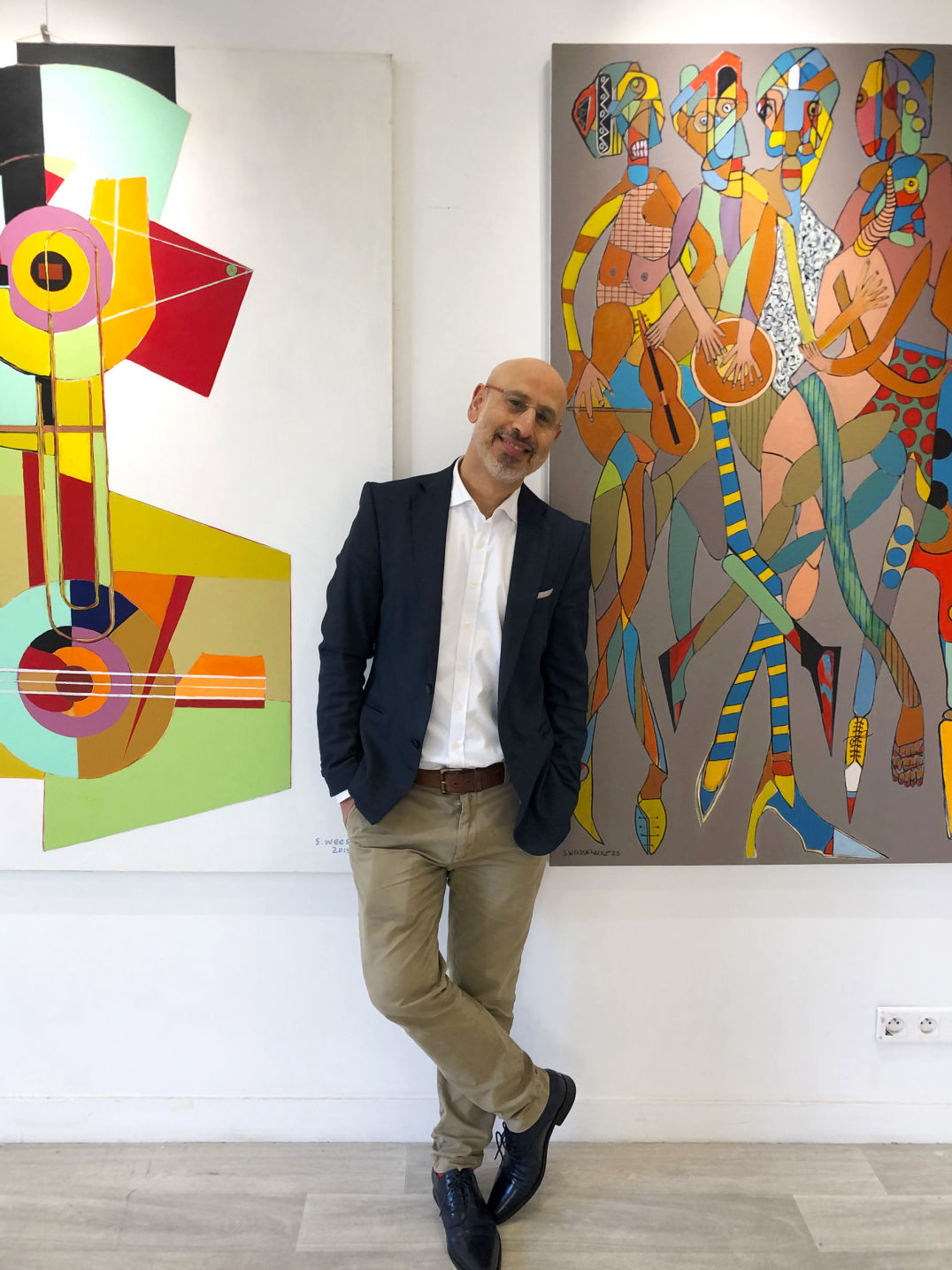 Saïd Weessa - Artiste - Galerie du Génie de la Bastille